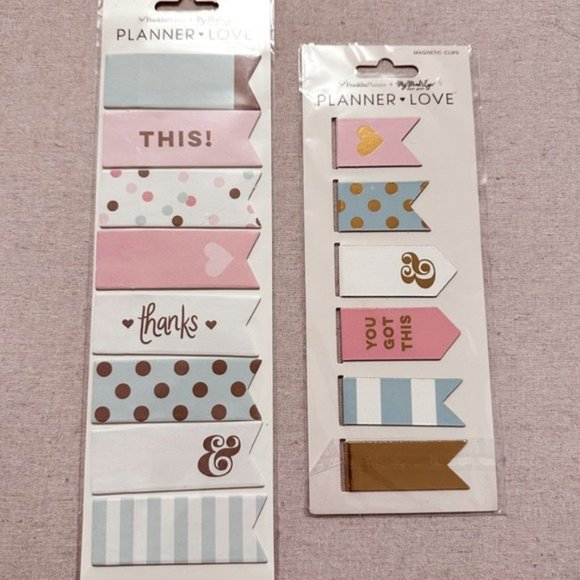 My Mind’s Eye | Planner Set | Mint & Pink - Picture 4 of 5